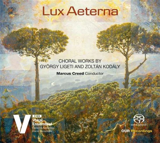 Lux Aeterna: Choral Works - Kodaly / Danish National Vocal Ensemble - Musikk - Naxos of America - 0747313167661 - 4. mars 2022