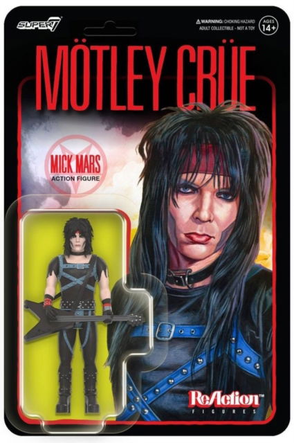 Motley Crue Reaction Figures Wave 01 - Mick Mars (Shout At The Devil) - Mötley Crüe - Merchandise - SUPER 7 - 0840049833661 - 5. februar 2024