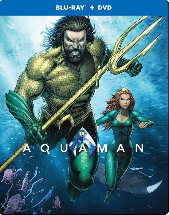 Cover for Aquaman (Blu-ray) [Steelbook edition] (2019)