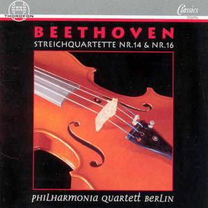 String Quartett - Beethoven / Philharmonia Quartett Berlin - Música - THOROFON - 4003913124661 - 22 de março de 2004