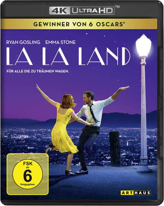 Cover for La La Land (4k Ultra Hd+blu-ray) (Blu-ray) (2017)