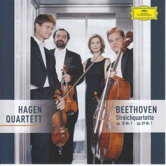 Cover for Hagen Quartett · Beethoven: String Quartets Op.18-1 &amp; Op.59-1 (CD) [Limited edition] (2020)