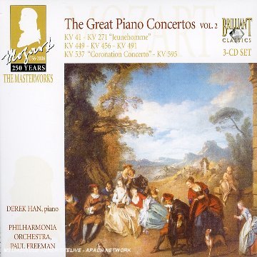 Mozart. The Great Piano Concertos V - Mozart - Music - BRILLIANT CLASSICS - 5028421928661 - November 15, 2011