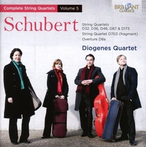 Schubert: String Quartets Vol. 5 - Diogenes Quartet - Musik - BRILLIANT CLASSICS - 5028421944661 - 4. december 2015