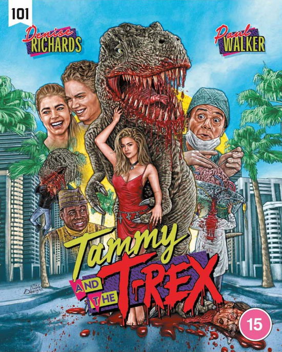 Cover for Stewart Raffill · Tammy &amp; The T-Rex (Blu-ray) (2022)