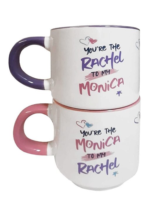Cover for Pyramid International · Friends: Monica And Rachel Stack Mug Set (N/A)