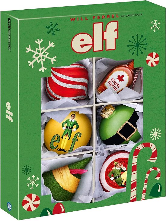 Cover for Elf (2003 Film) (4K UHD Blu-ray) [Limited Ultimate Collector's edition] (2023)