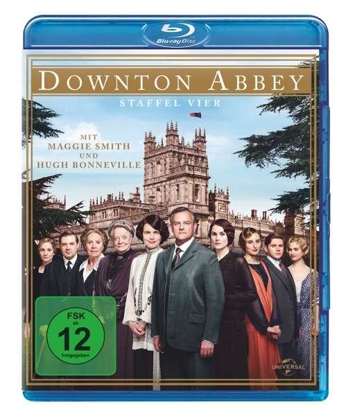 Cover for Maggie Smith,hugh Bonneville,elizabeth Mcgovern · Downton Abbey-staffel 4 (Blu-ray) (2017)