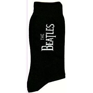 Cover for The Beatles · The Beatles Unisex Ankle Socks: Drop T Logo Vertical (UK Size 7 - 11) (Klær) [size M] [Black - Unisex edition]