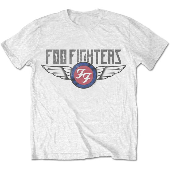 Foo Fighters Unisex T-Shirt: Flash Wings - Foo Fighters - Merchandise -  - 5056561043661 - 