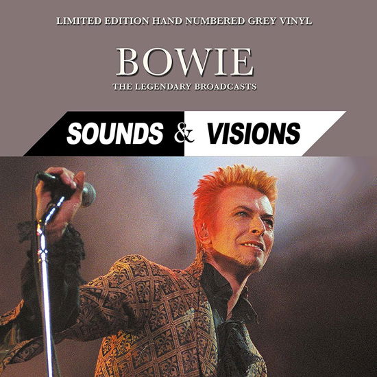 Cover for David Bowie · Sounds &amp; Visions - The Legendary Broadcasts - Grey Vinyl (LP) (2017)
