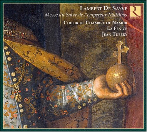 Mass for Consecration - De Sayve / La Fenice / Namur Chamber / Tubery - Muziek - RICERCAR - 5400439002661 - 12 augustus 2008