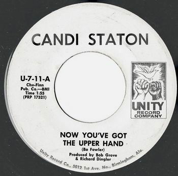 Now You've Got The Upper Hand / You're - Staton, Candi & Chappells - Musique - DEPTFORD NORTHE - 5400863045661 - 12 juin 2021