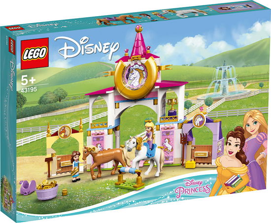 Koninklijke paardenstal Belle en Rapunzel Lego (43195) - Lego - Mercancía - Lego - 5702016909661 - 