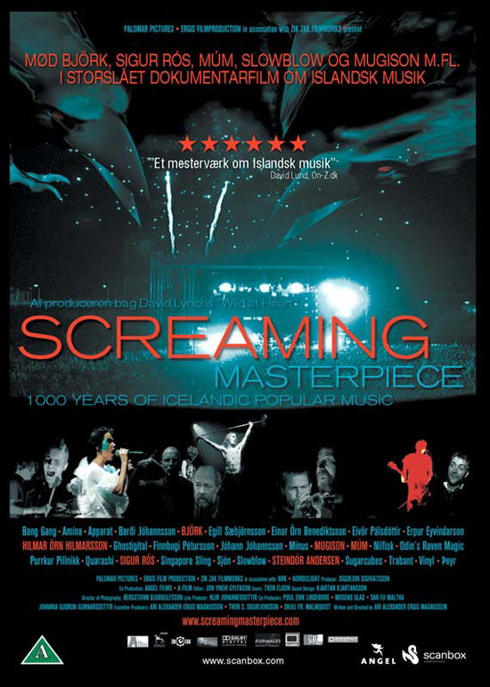 Cover for Screaming Masterpiece · Screaming Masterpiece (2005) [DVD] (DVD) (2024)