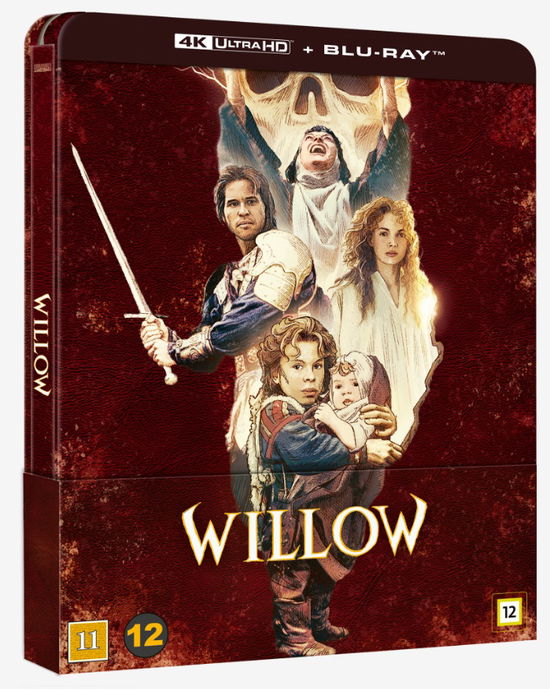 Cover for WILLOW (Steelbook 4K+BD) (4K UHD Blu-ray) [Limited Steelbook edition] (2024)