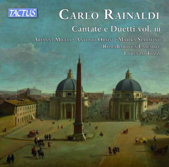 Cover for Andrea Miceli · Rainaldi: Cantate E Duetti Vol. 3 (CD) (2022)