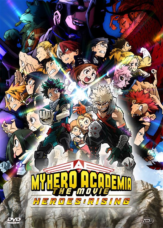 Cover for My Hero Academia - the Movie - · My Hero Academia - Heroes: Rising (DVD) (2021)