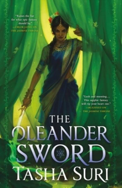 Cover for Tasha Suri · The Oleander Sword (Gebundenes Buch) [Hardcover Library edition] (2022)