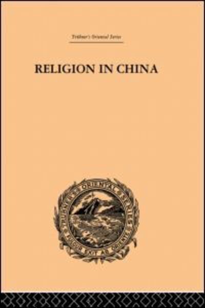 Cover for Joseph Edkins · Religion in China: A Brief Account of the Three Religions of the Chinese (Paperback Book) (2013)