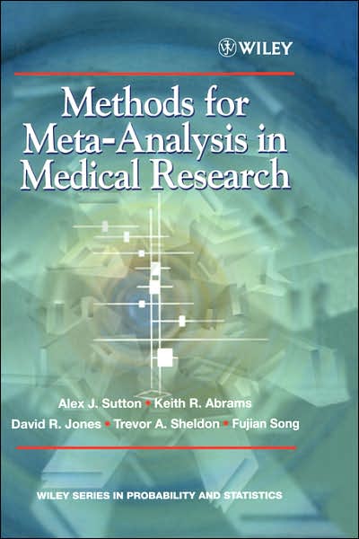 Cover for Sutton, Alexander J. (University of Leicester, UK) · Methods for Meta-Analysis in Medical Research - Wiley Series in Probability and Statistics - Applied Probability and Statistics Section (Hardcover Book) (2000)