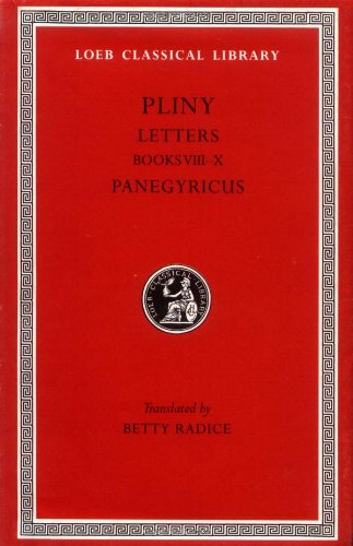 Cover for Pliny the Younger · Letters, Volume II: Books 8–10. Panegyricus - Loeb Classical Library (Hardcover Book) (1969)