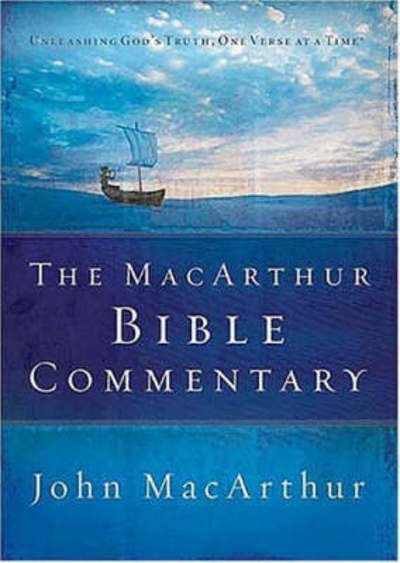Cover for John F. MacArthur · The MacArthur Bible Commentary (Inbunden Bok) (2005)