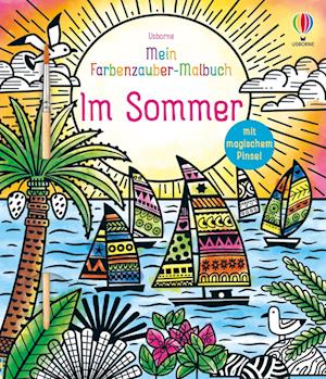 Cover for Mein Farbenzauber-Malbuch: Im Sommer (Book) (2025)