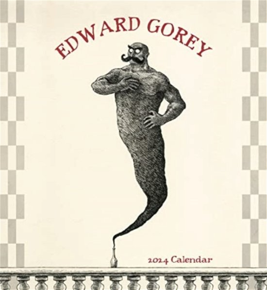 Edward Gorey 2024 Wall Calendar - Edward Gorey - Bøger - Pomegranate - 9781087506661 - 15. juli 2023