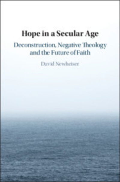 Cover for Newheiser, David (Australian Catholic University, Melbourne) · Hope in a Secular Age: Deconstruction, Negative Theology, and the Future of Faith (Gebundenes Buch) [New edition] (2019)