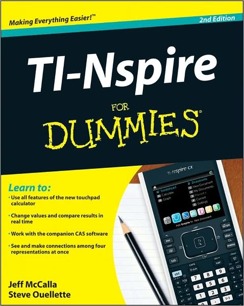 Cover for McCalla, Jeff (St. Mary's Episcopal School in Memphis, TN) · TI-Nspire For Dummies (Paperback Book) (2011)