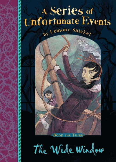 Cover for Lemony Snicket · The Wide Window - A Series of Unfortunate Events (Paperback Book) [Netflix Tie-In Edition edition] (2018)