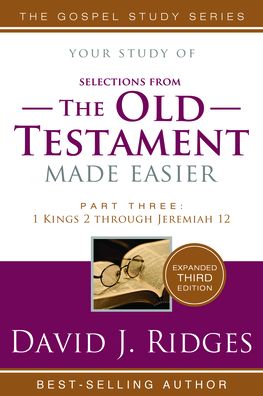 Cover for David J Ridges · The Old Testament Made Easier Vol. 3 3rd Ed. (Taschenbuch) (2021)