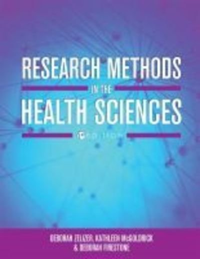 Cover for Debbie Zelizer · Research Methods in the Health Sciences (Paperback Book) (2018)