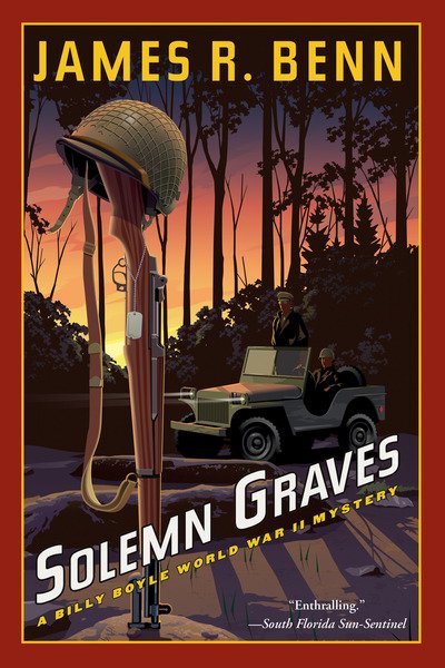 Cover for James R. Benn · Solemn Graves: A Billy Boyle World War II Mystery (Paperback Bog) (2019)