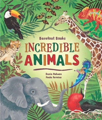 Cover for Dunia Rahwan · Barefoot Books Incredible Animals (Inbunden Bok) (2020)
