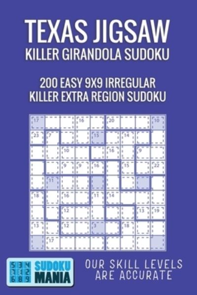 Cover for Sudoku Mania · Texas Jigsaw Killer Girandola Sudoku (Paperback Book) (2019)