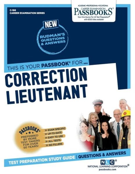 Cover for National Learning Corporation · Correction Lieutenant (Paperback Bog) (2018)