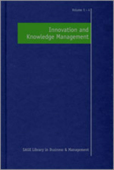 Cover for Neil Anderson · Innovation and Knowledge Management - Sage Library in Business and Management (Hardcover Book) (2010)