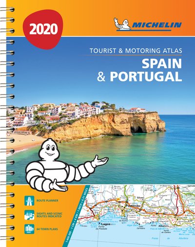 Cover for Michelin · Michelin Tourist &amp; Motoring Atlas: Michelin Tourist &amp; Motoring Atlas Spain &amp; Portugal 2020 (Taschenbuch) (2020)