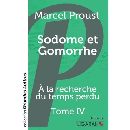 Cover for Marcel Proust · Sodome et Gomorrhe (grands caractères) (Paperback Book) (2015)