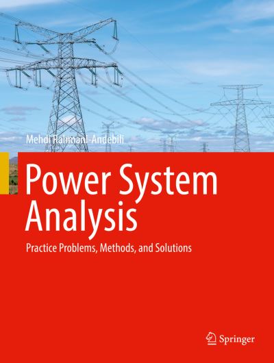 Cover for Mehdi Rahmani-Andebili · Power System Analysis: Practice Problems, Methods, and Solutions (Hardcover Book) [1st ed. 2022 edition] (2021)