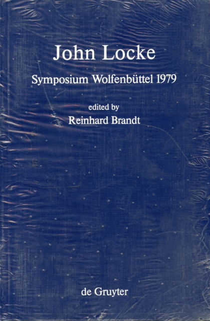 Cover for Reinhard Brandt · John Locke (Book) (1980)
