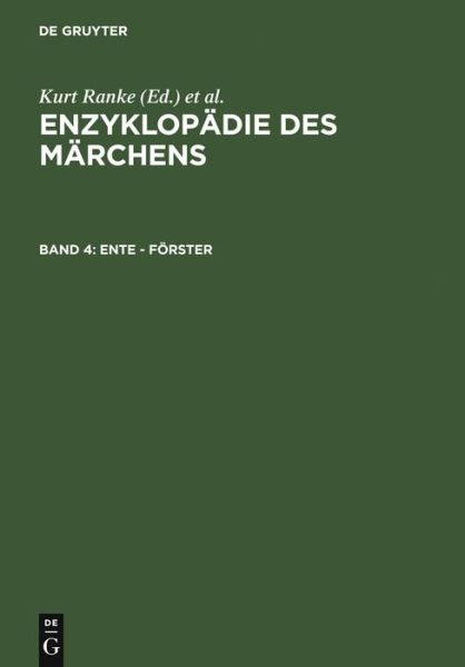 Cover for Doris Boden · Ente - Förster (Book) (1984)