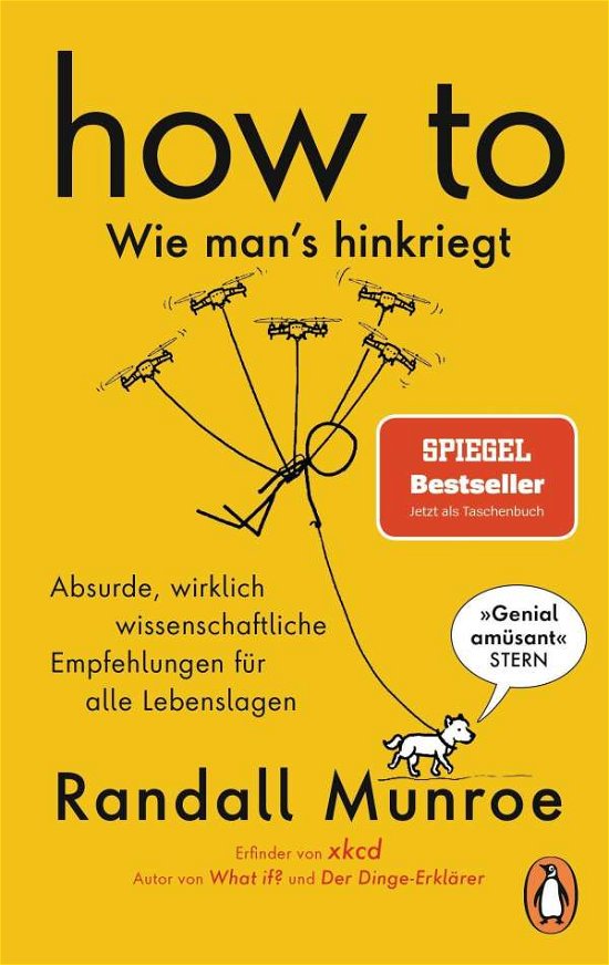 Cover for Randall Munroe · HOW TO - Wie man's hinkriegt (Paperback Book) (2021)