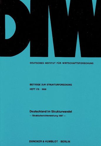 Cover for Edler · Deutschland im Strukturwandel. (Book) (1999)