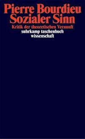 Cover for Pierre Bourdieu · Suhrk.TB.Wi.1066 Bourdieu.Sozialer Sinn (Book)