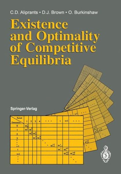 Cover for Charalambos D. Aliprantis · Existence and Optimality of Competitive Equilibria (Paperback Book) [Softcover reprint of the original 1st ed. 1990 edition] (1990)