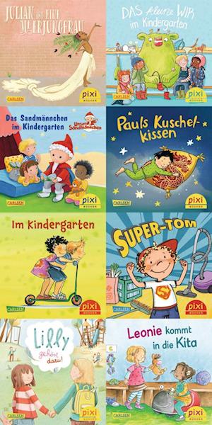 Pixi-8er-Set 286: Pixis bunter Kindergarten (8x1 Exemplar) - V/A - Bøger - Carlsen - 9783551038661 - 9. januar 2023