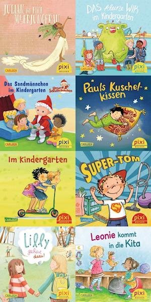 Pixi-8er-Set 286: Pixis bunter Kindergarten (8x1 Exemplar) - V/A - Bücher - Carlsen - 9783551038661 - 9. Januar 2023